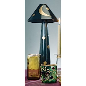 Celestial Stars, Moon Lamp & Pencil Holder