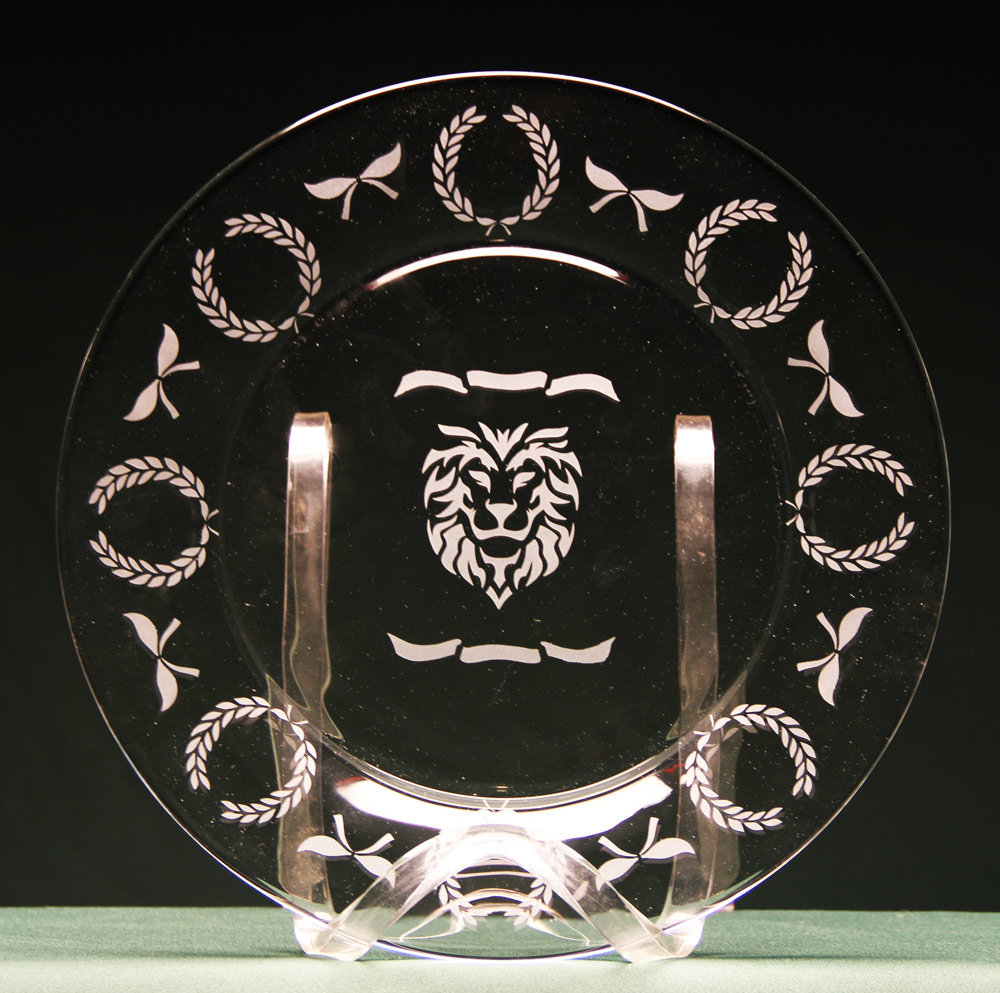 Lion Head Plate