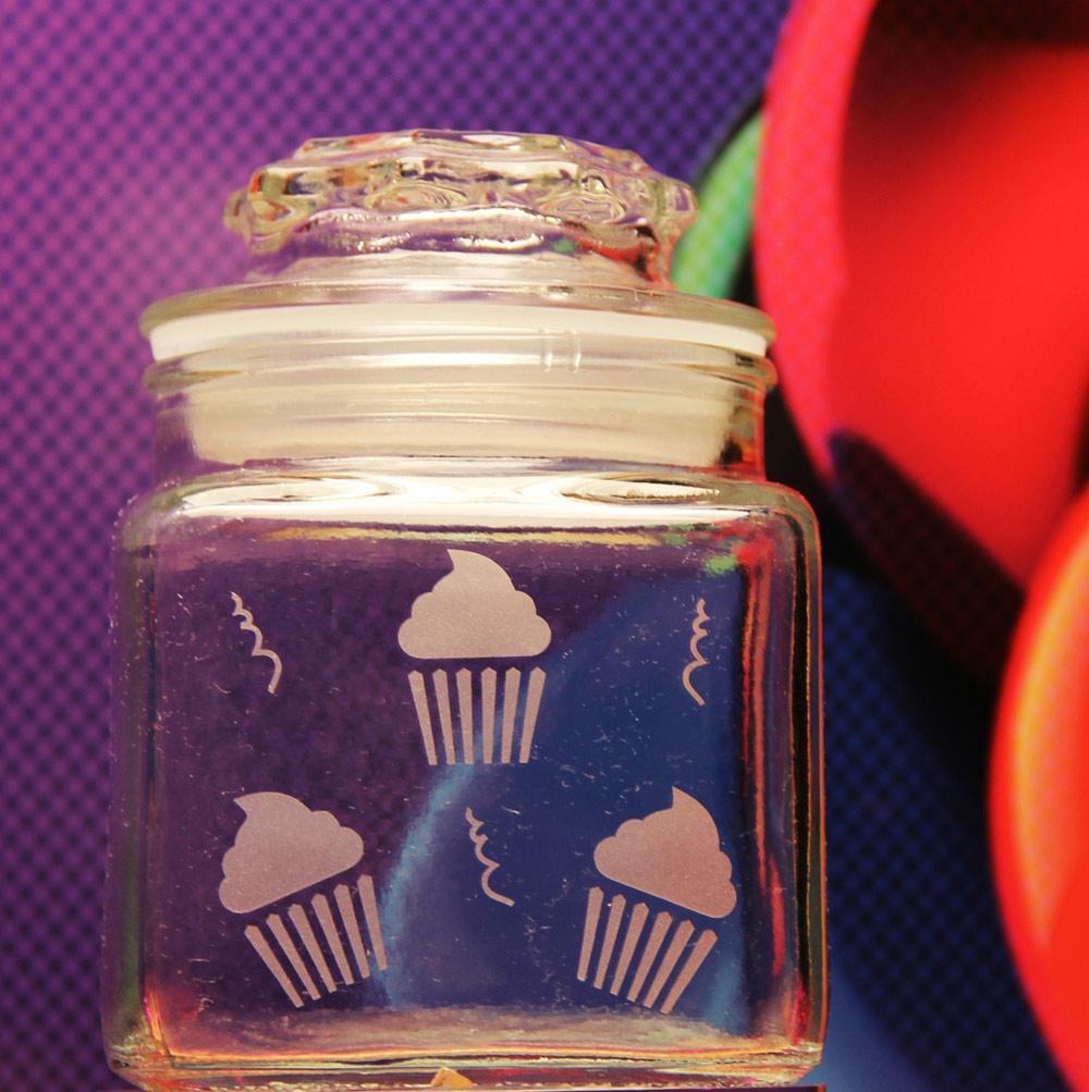 Cupcake Candy Jar