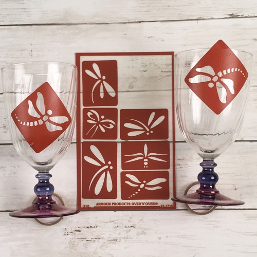 Dragonfly Goblets