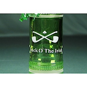 St Patrick Day Bottle Candleholder