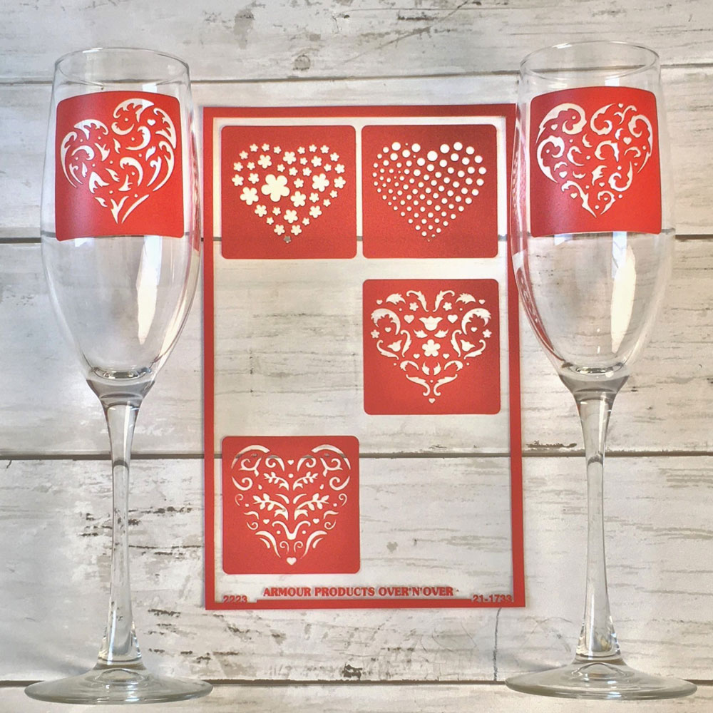 Mr. & Mrs. Fancy Heart Flutes