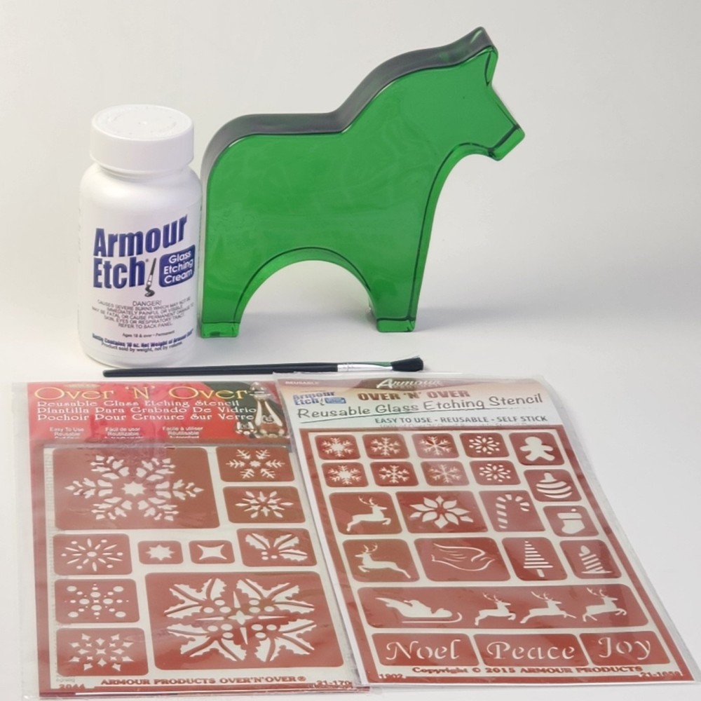 Winter Dala Horse