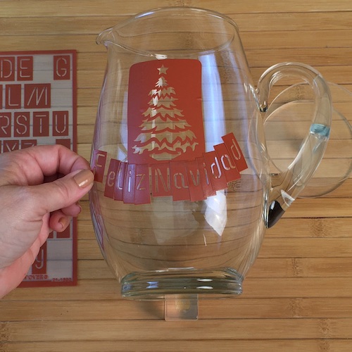 Feliz Navidad Pitcher