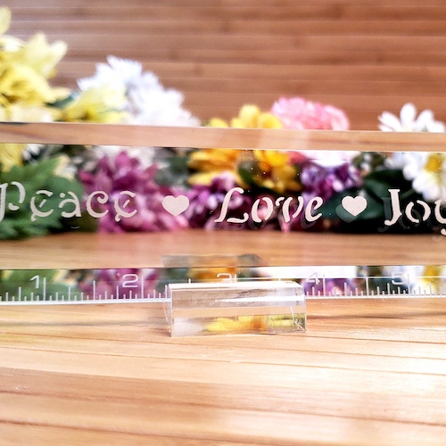 Glass Etching: Yoga Crafting Projects