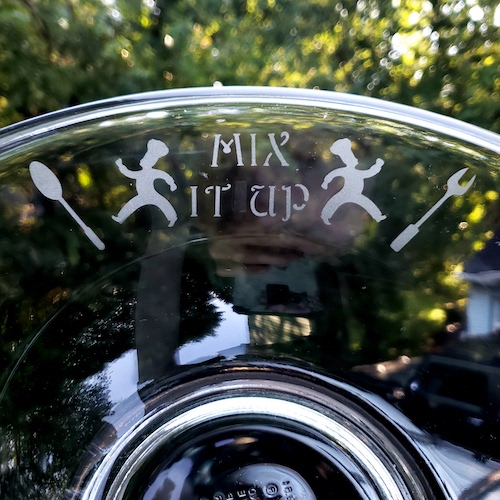 Glass Etching: Housewarming Gifts