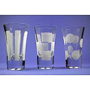 Graphic Effect Shot Glasses