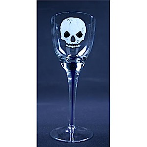 Skull Wine Glass