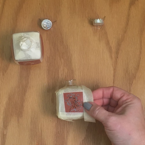 Rose Cube Ornaments