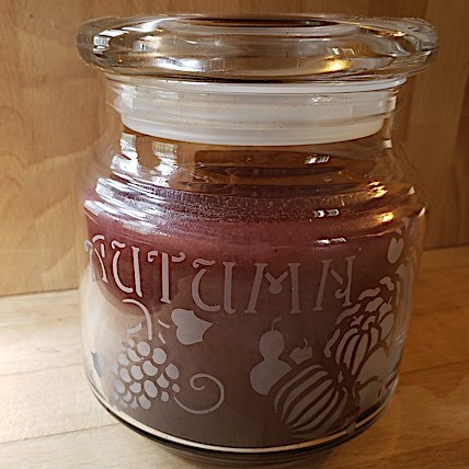 Autumn Candle Jar