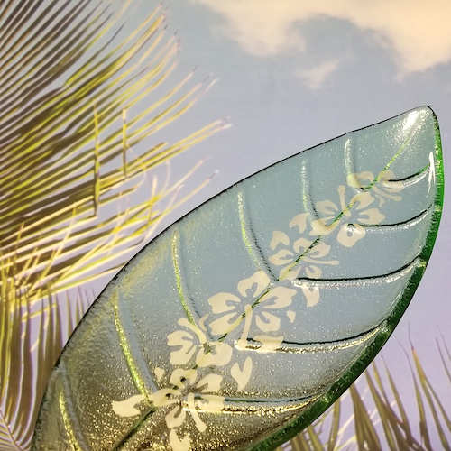 Aloha Green Leaf Dish