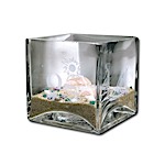 Beach Getaway Cube Vase